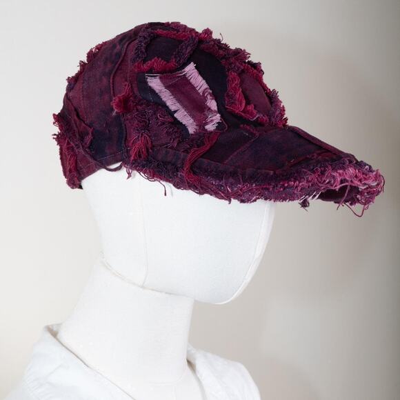 Upcycled handmade carhartt patchwork denim hat - Picture 1 of 5